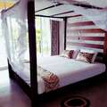 One of the double beds